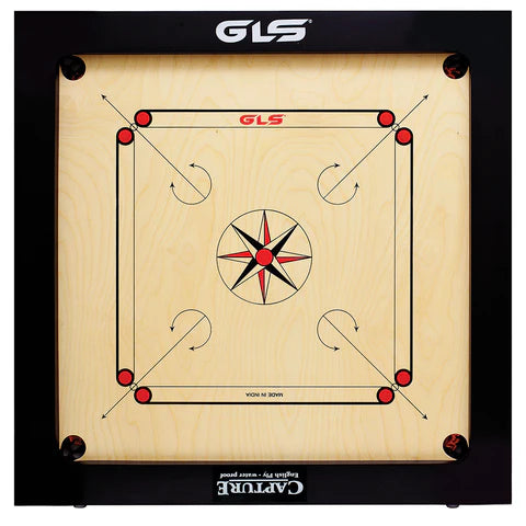 GLS Warrior Carrom Board 3x2 8mm