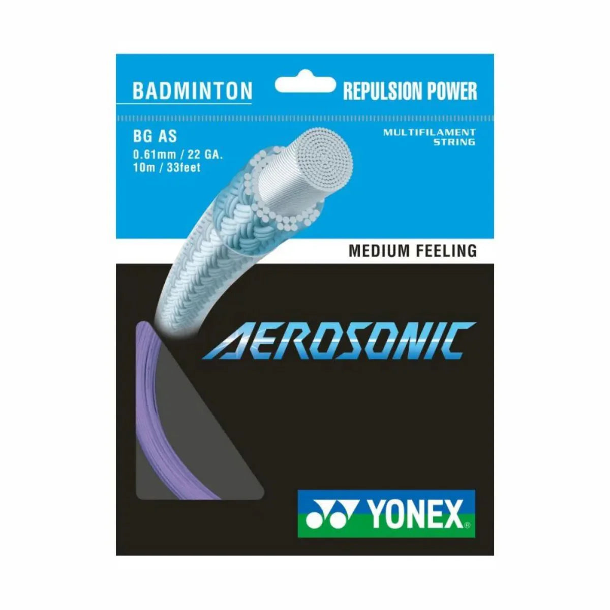 Yonex Aerosonic Badminton String for Speed and High Repulsion-1