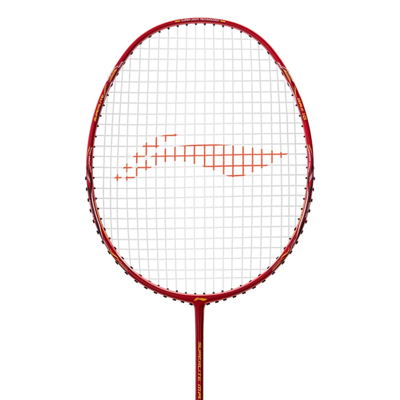 Li-Ning G-Force Superlite Max 10 badminton racket designed for head-heavy balance and strong smash shots
