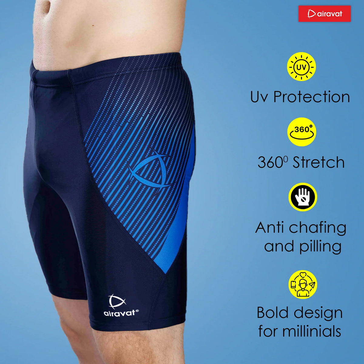 Airavat Fierce Swim Jammer-3