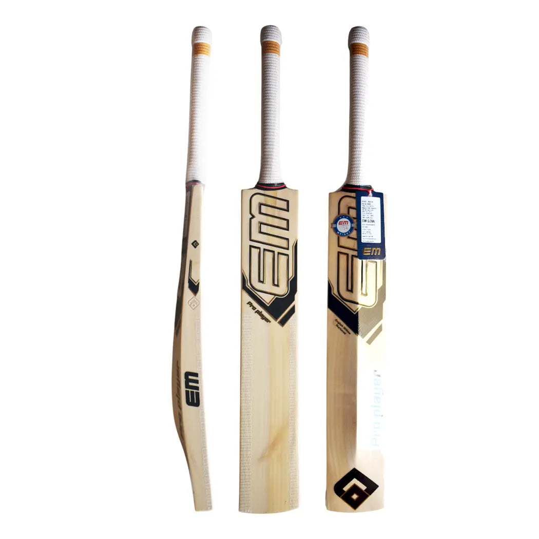 EM Pro Player Soft Willow Cricket Bat – Lightweight & Durable-3
