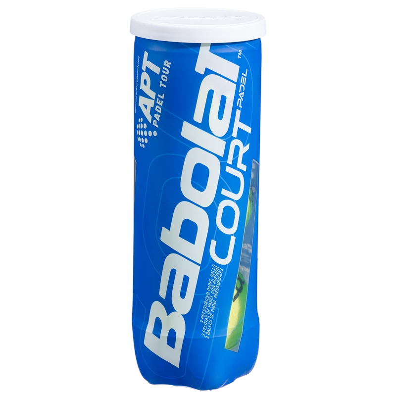 Babolat Court Padel Balls 3 Ball Tube-1