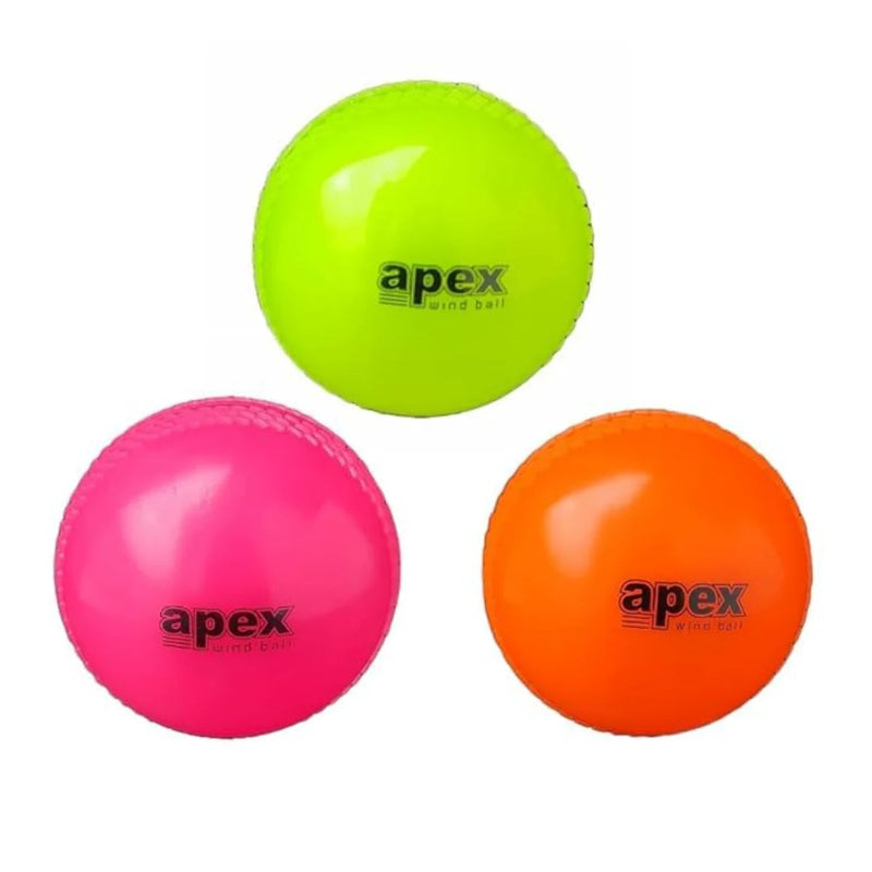 Training windball cricket ball used for skill development and casual matches