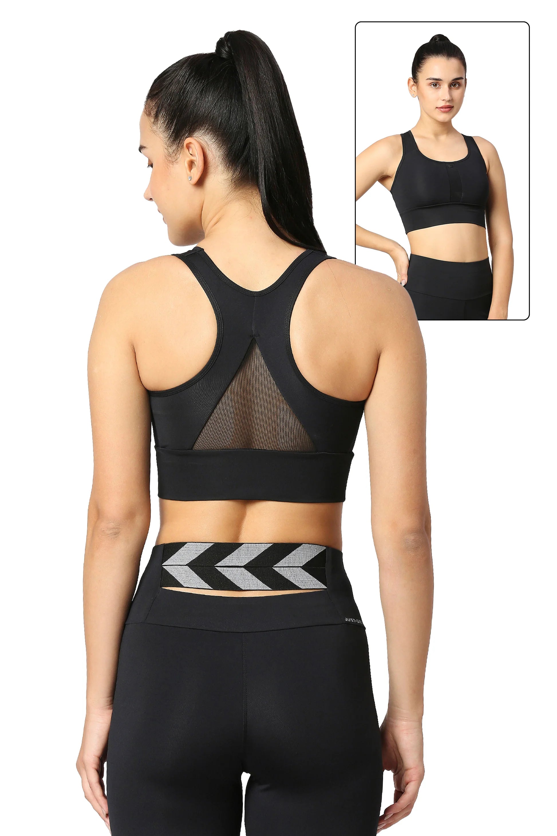 Lentus Sports Bra for Gym, Yoga & High-Impact Workouts-2