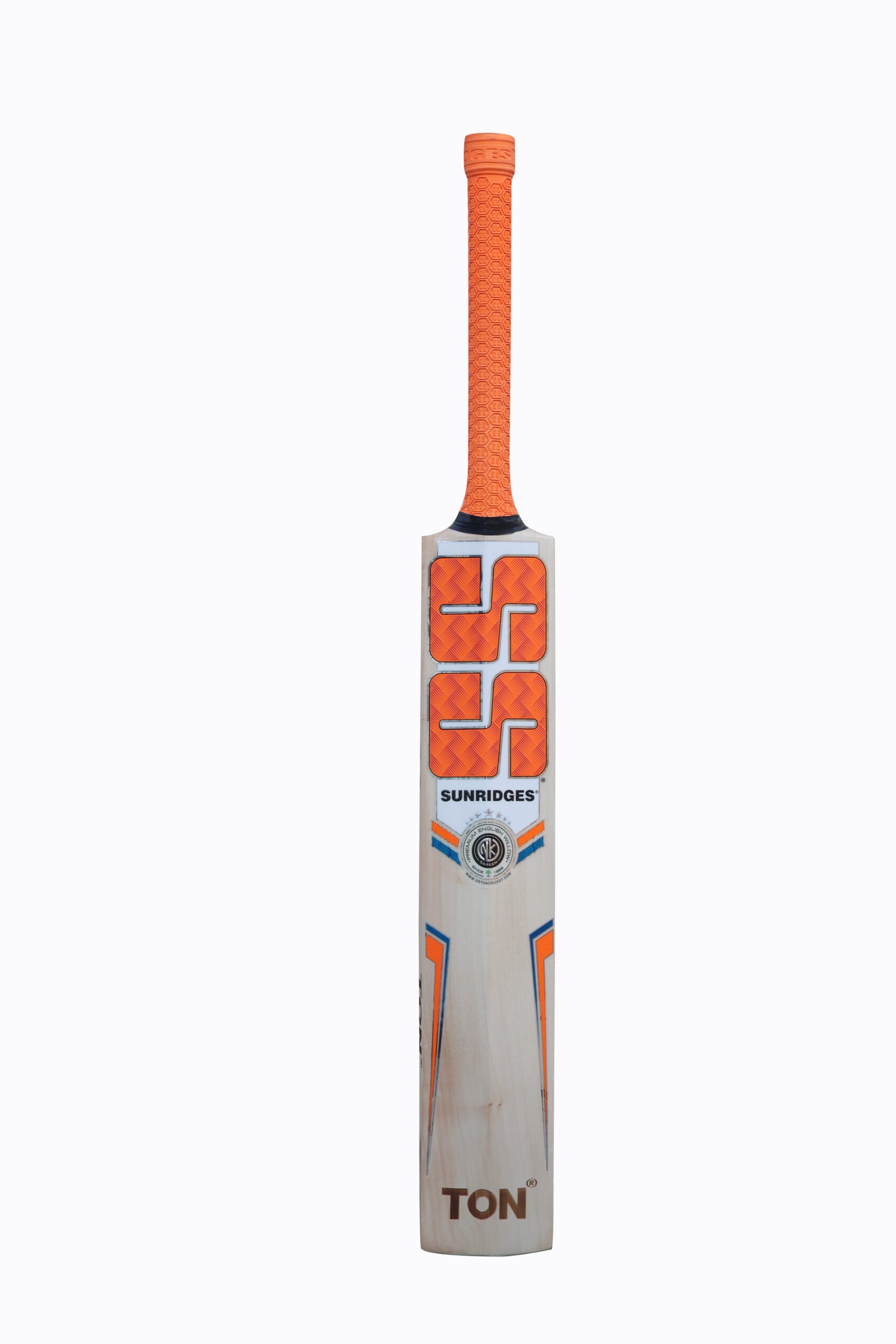 SS Orange English Willow Cricket Bat for Match & Professional Play