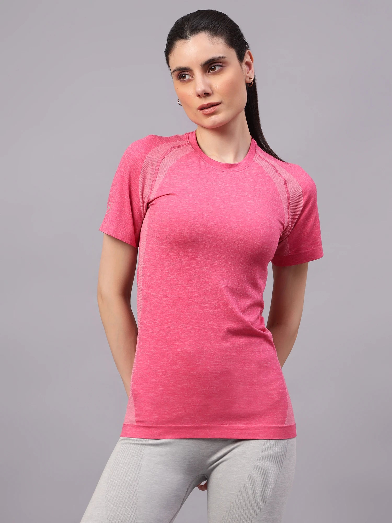 Lentus D409-001 Women T-Shirt Dark Pink M – Comfortable & Stylish