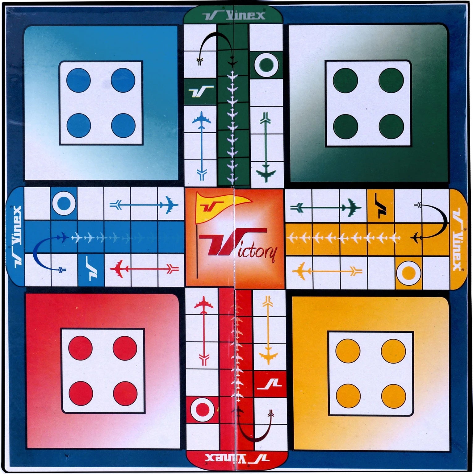 Vixen 222 Ludo & Snakes and Ladders Set