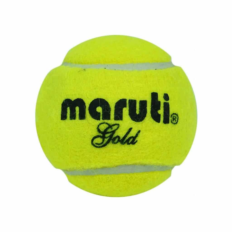 HRS Maruti Gold Light Yellow Cricket Ball designed for visibility and consistent practice performance