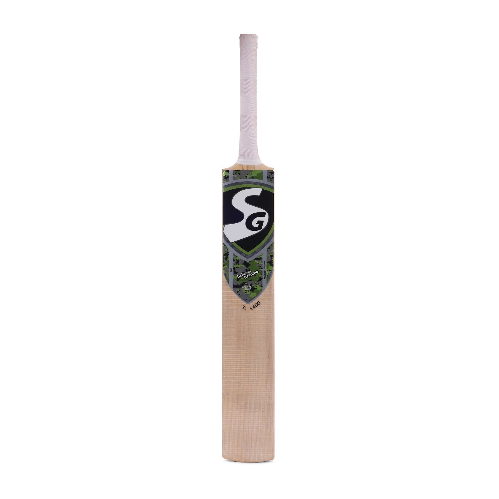 SG Scoop T-1400 Kashmir Willow Cricket Bat for Power & Fast Swing