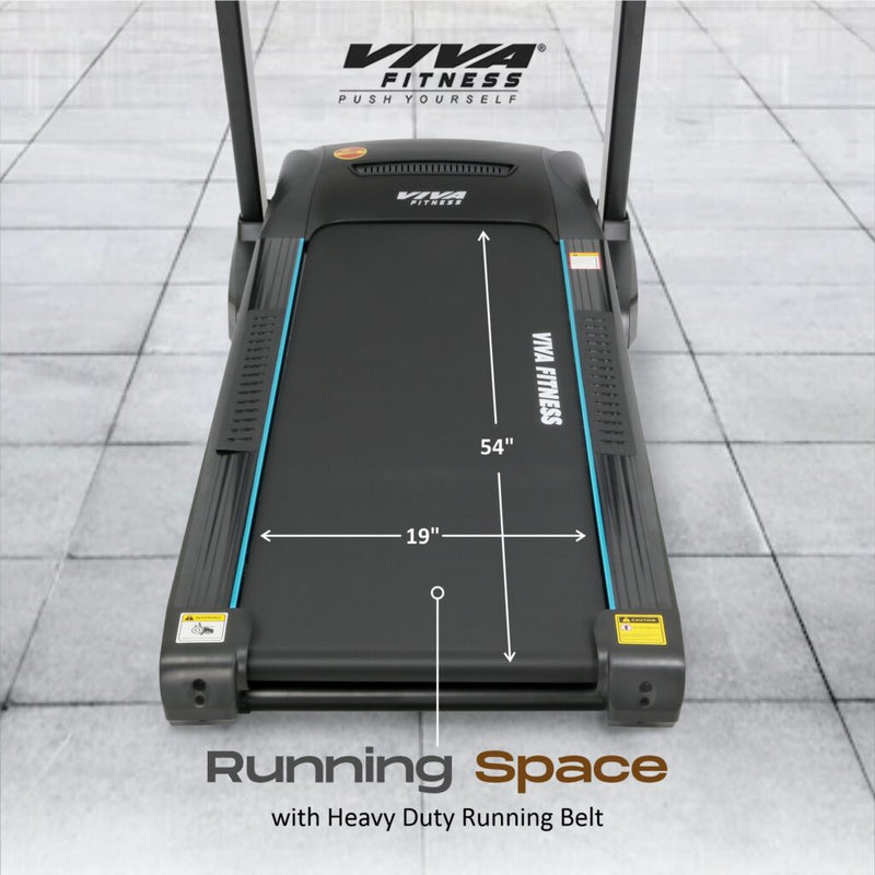 Viva Motorised T-430 Treadmill for Home Cardio & Running Workouts-5