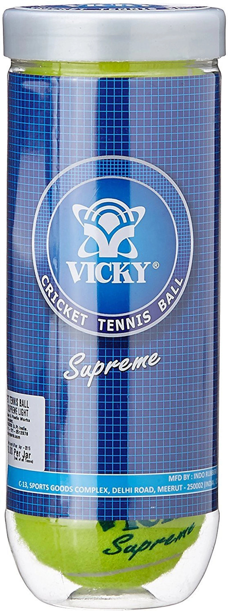 Vicky Supreme Hard Cricket Ball (1 Pc) for Match & Practice-3