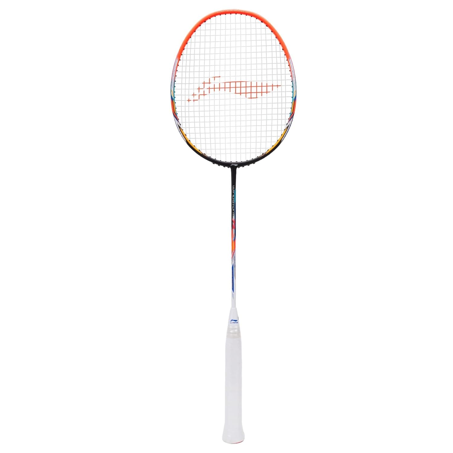 Li-Ning Windstorm 72 badminton racket full view ultra lightweight design for fast swing speed and attacking gameplay