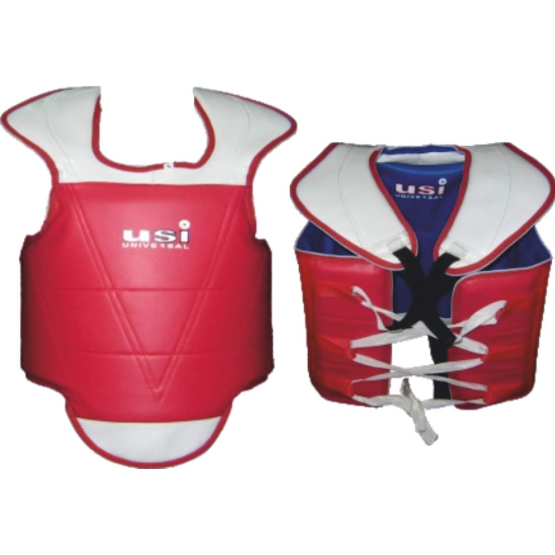 USI Red Martial Arts Chest Guard 770WU-1
