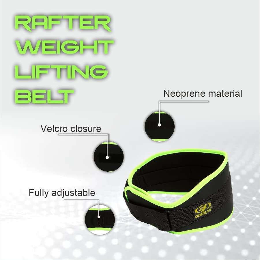 Cougar Rafter GG-103 Weightlifting Belt for Gym & Strength Training-3