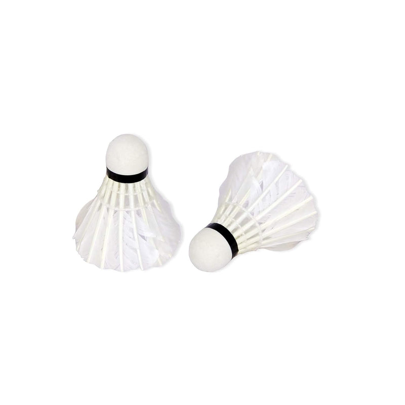 Vixen White Cock feather shuttlecock with premium cork base for stable and accurate trajectory