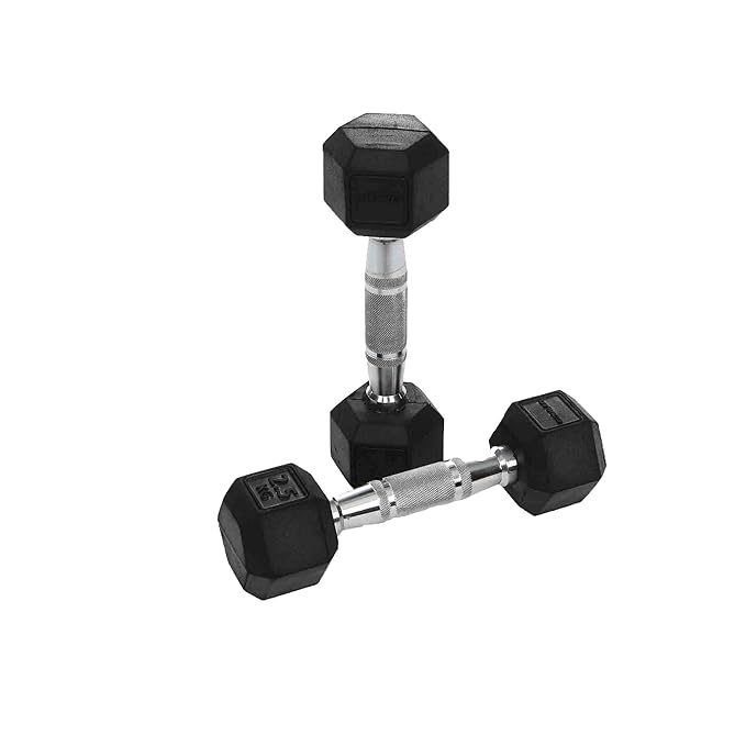 Cougar Hex Dumbbell 2.5 Kg for Strength Training & Home Workouts