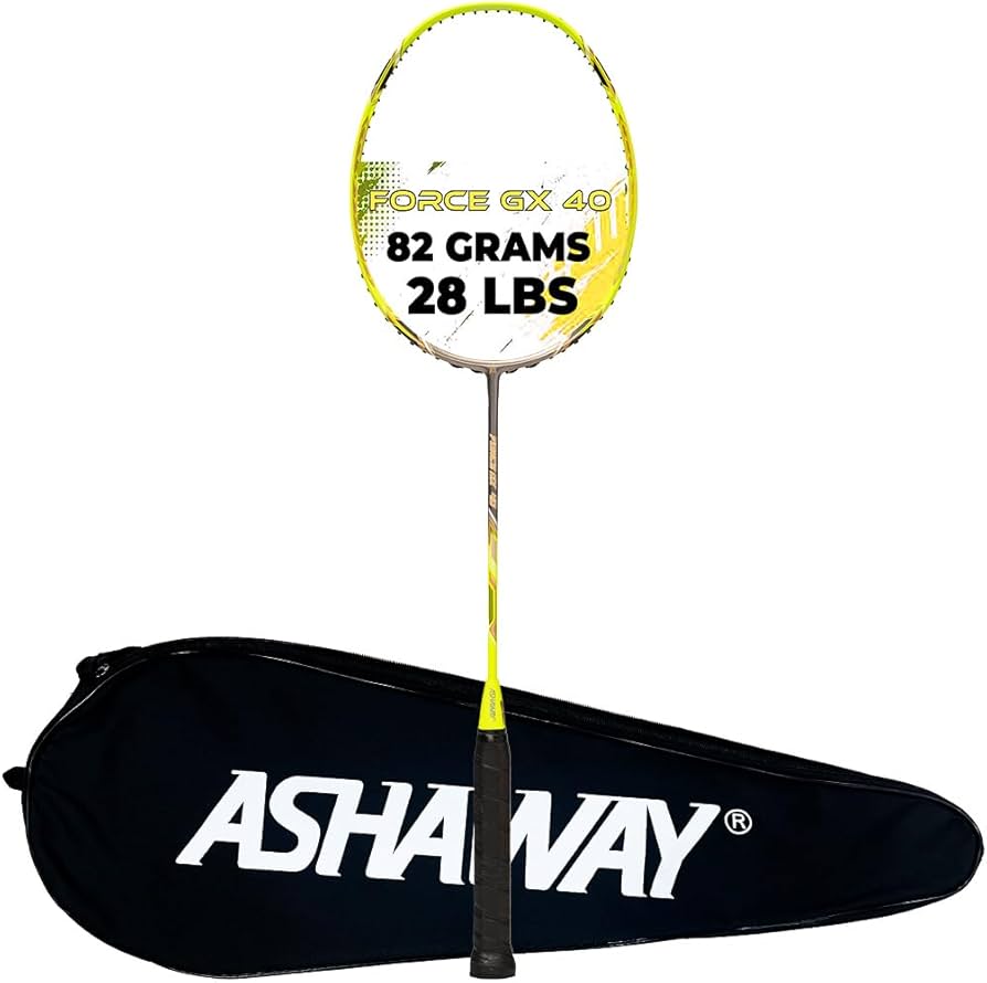 Ashaway Force GX 40 badminton racket with balanced design and comfortable grip