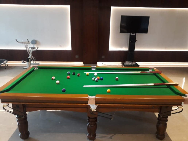Pool Table ProSnkr Wooden 8x4 Feet-2