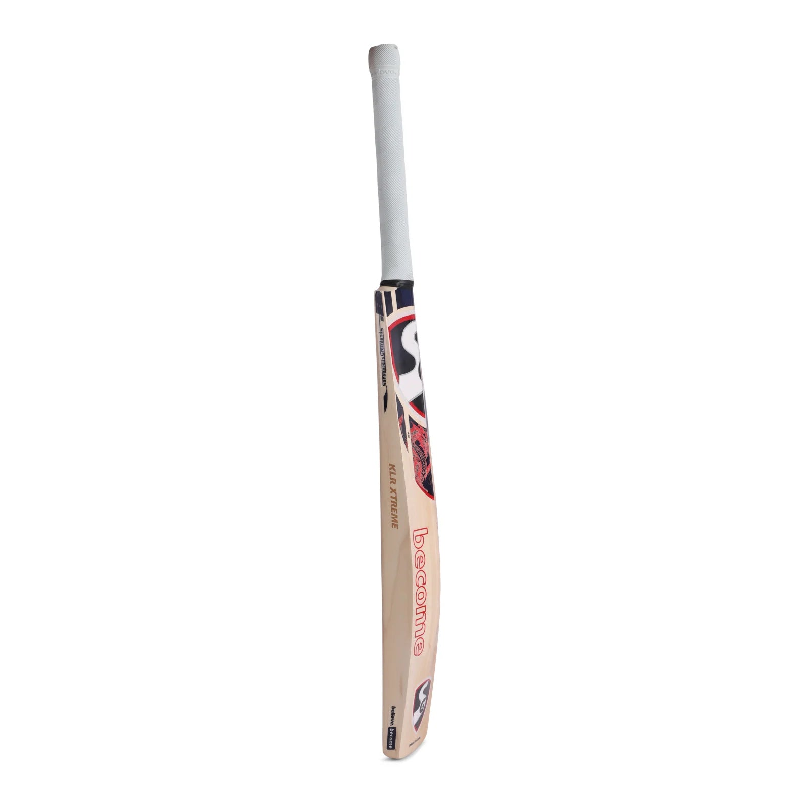 Lightweight SG KLR Xtreme cricket bat with balanced pickup for better control and timing
