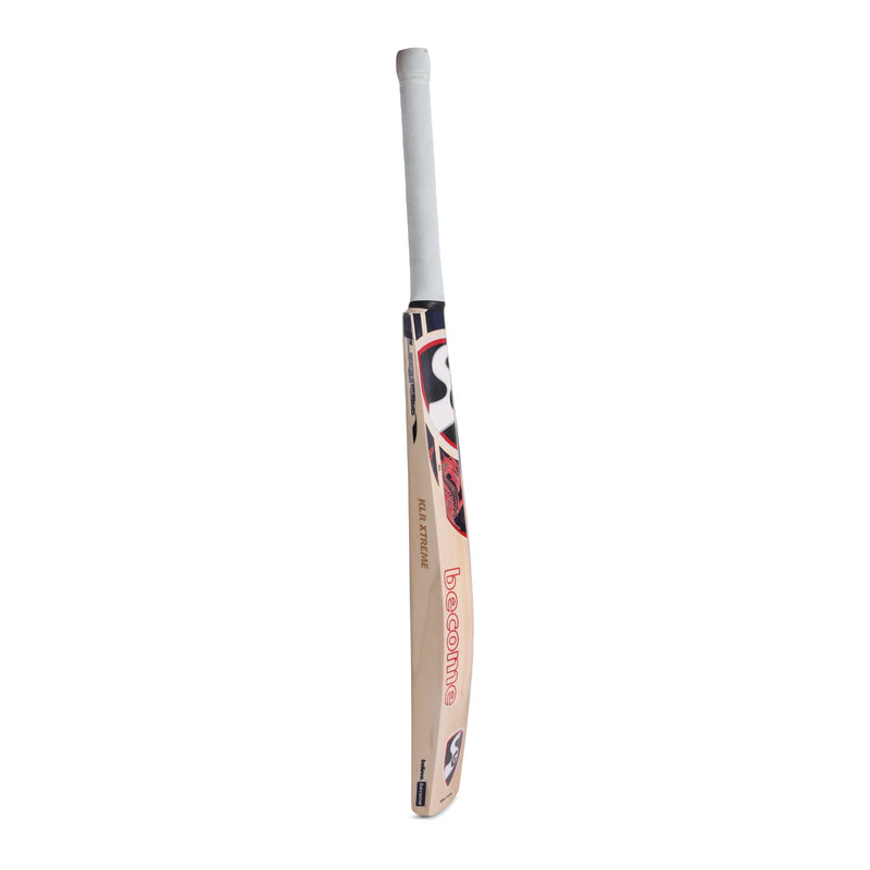 Lightweight SG KLR Xtreme cricket bat with balanced pickup for better control and timing
