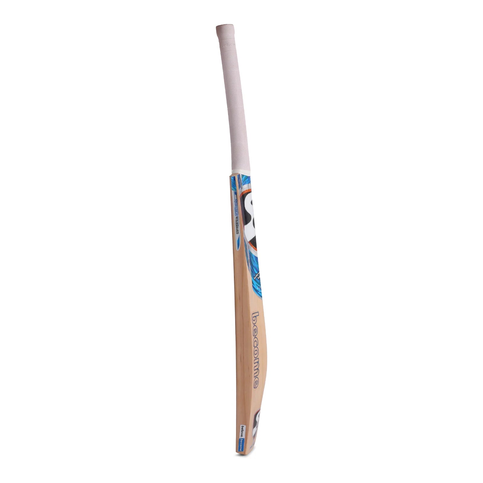 Short handle cricket bat for comfortable grip and handling