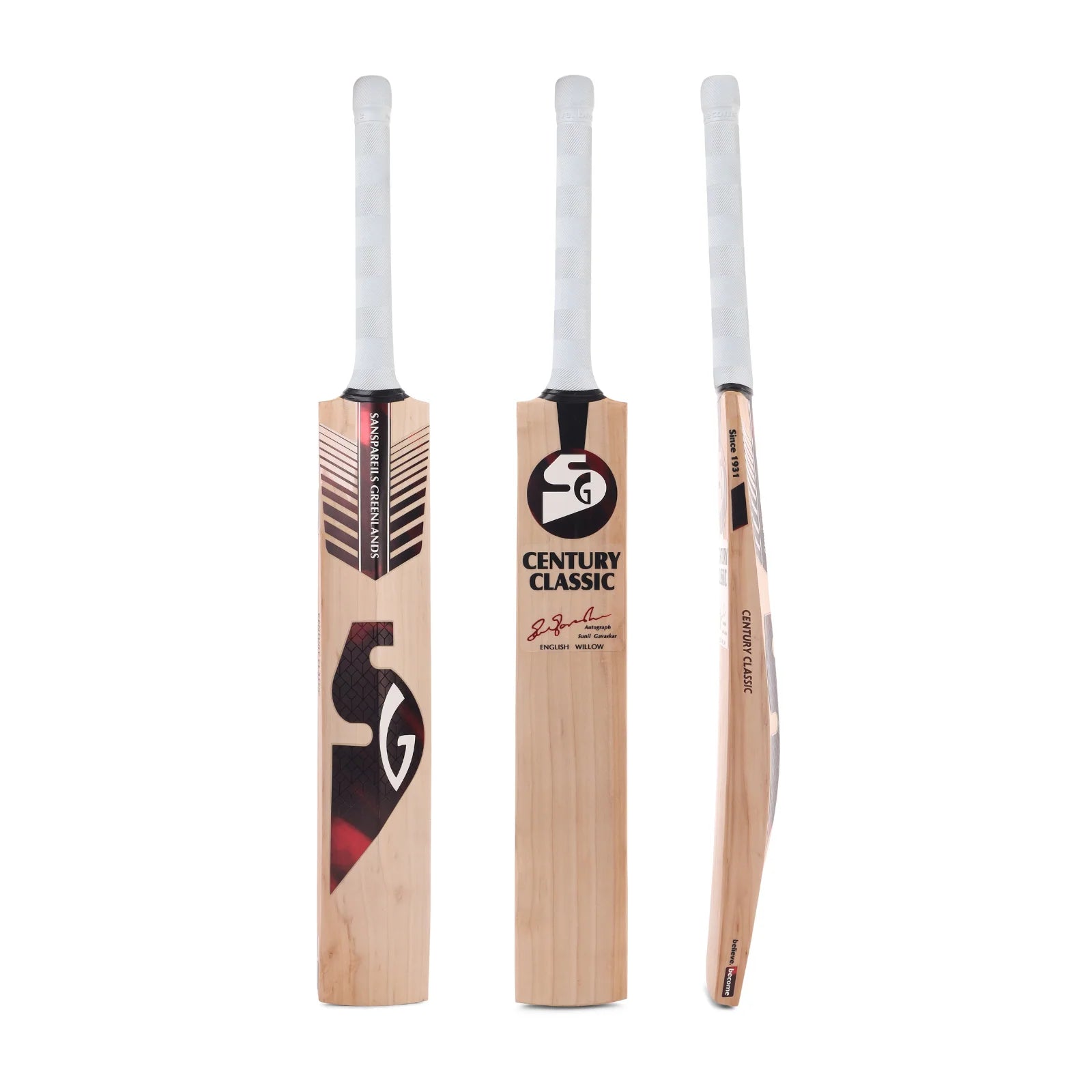 Professional SG English Willow Cricket Bat ideal for training sessions, advanced players, and competitive matches