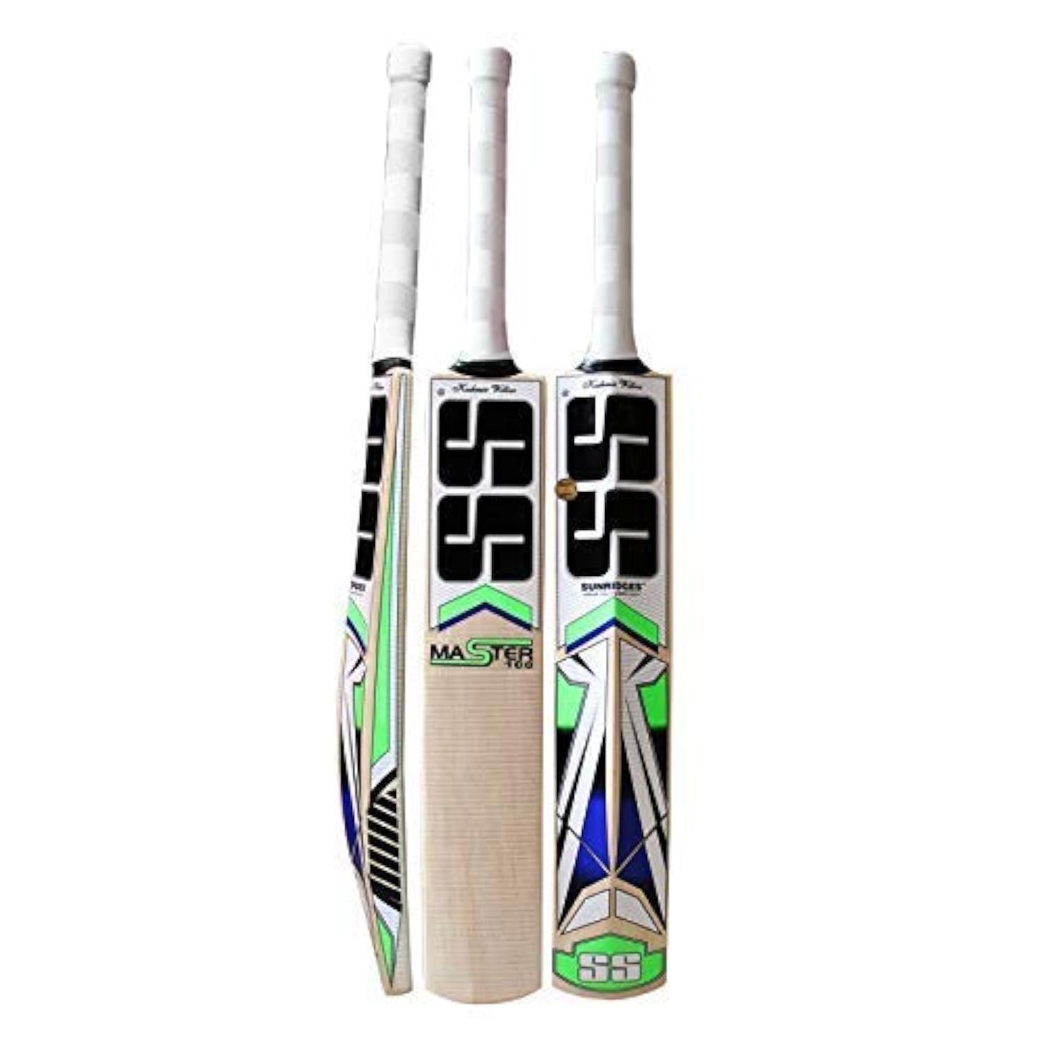 Durable Kashmir willow bat built for long-lasting cricket use