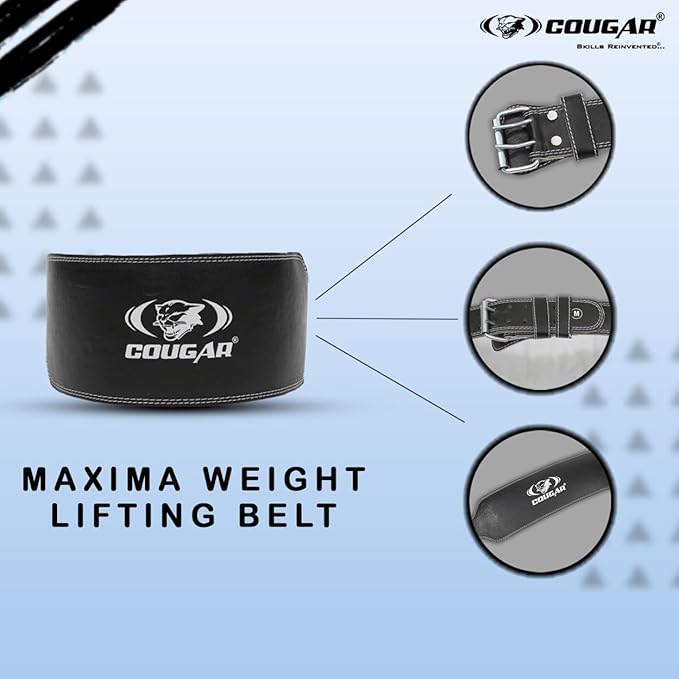 Cougar Maxima GG-102 Weight Lifting Belt Large-3