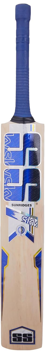 SS Sky Striker No.4 Kashmir Willow Cricket Bat for Junior Players