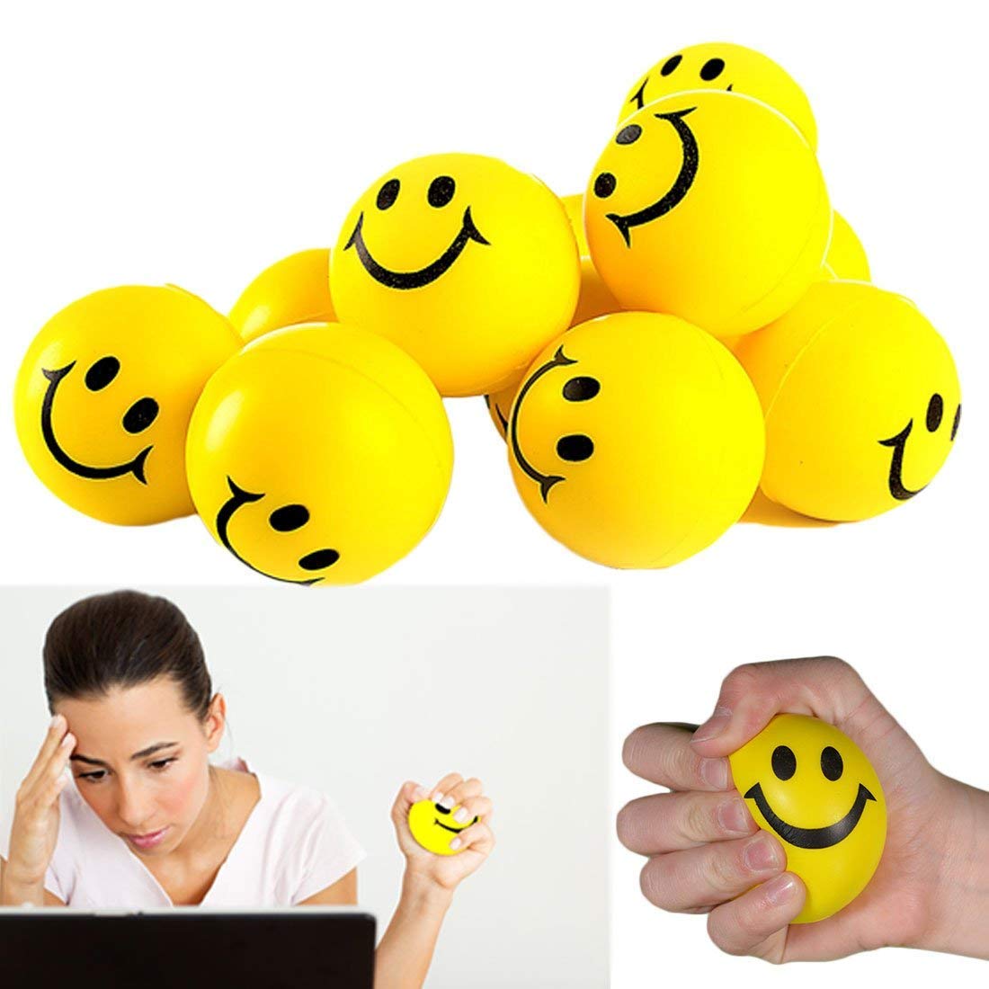 Vixen Primary Playing Squeeze Ball 80mm for Hand Grip & Stress Relief-2