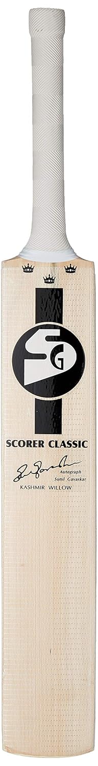 SG Scorer Classic Kashmir Willow Cricket Bat for Match & Practice