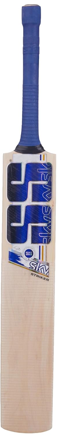 SS Sky Striker No.4 Kashmir Willow Cricket Bat for Junior Players
