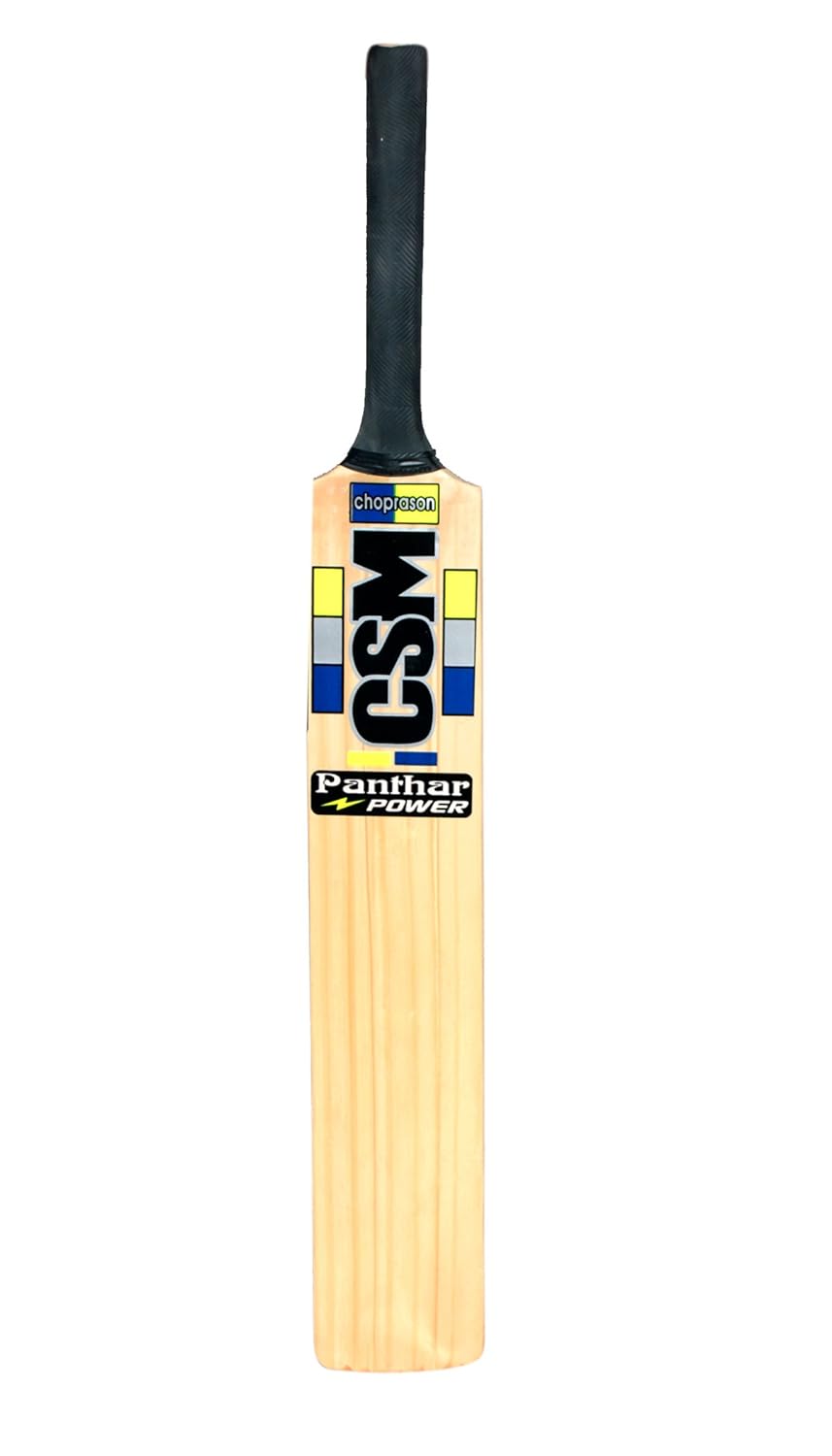 CSM Size 3 Hard Wood Cricket Bat for Kids Training & Practice