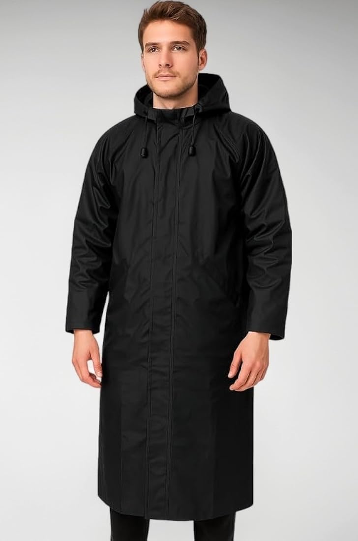 Cosmos CR0001 Black Raincoat 3XL-1