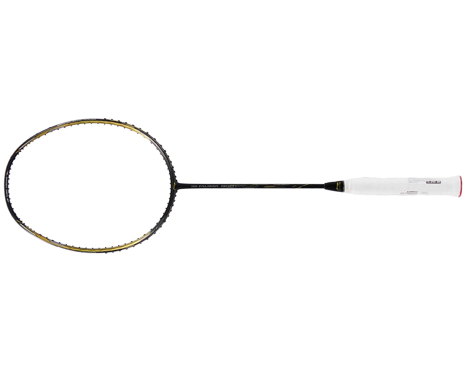 Li-Ning 3D Calibar 900i badminton racket in action during match play for powerful smashes and fast attacking performance