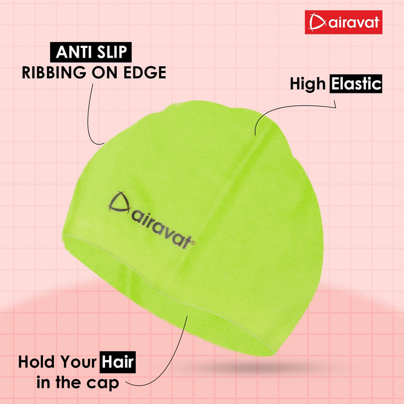 Airavat Silicone Swimming Cap-3
