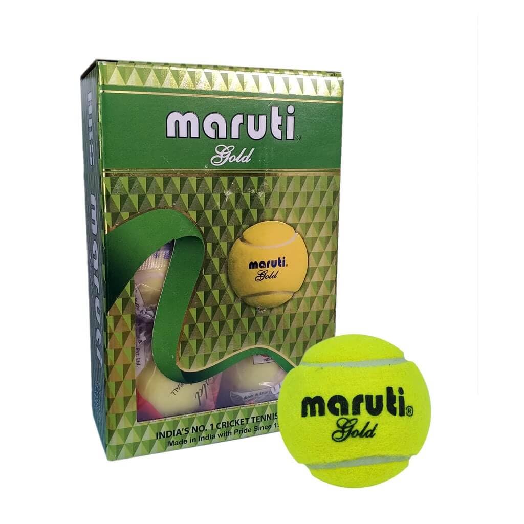HRS Maruti Gold Light Yellow Cricket Ball for Practice & Matches