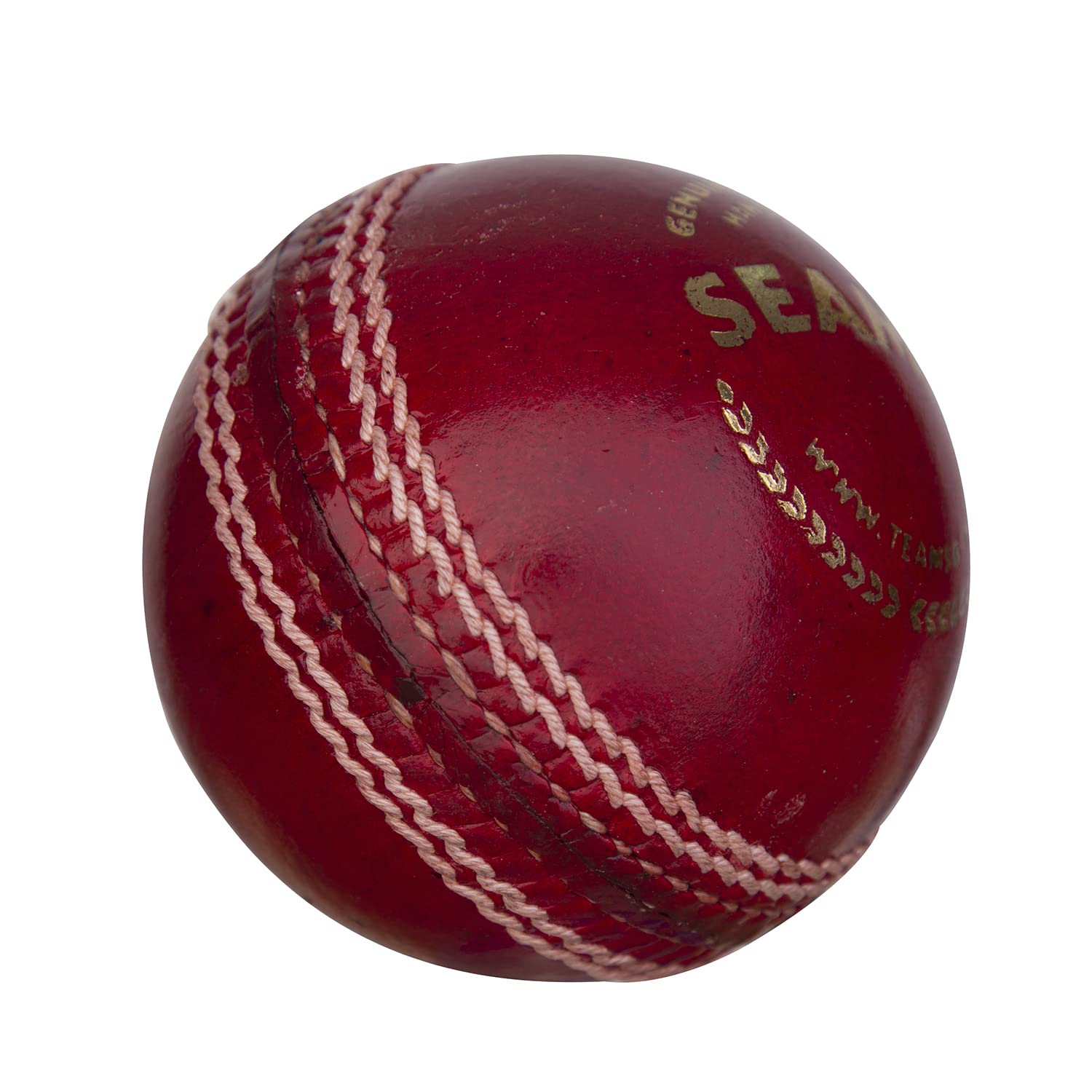 SG Seamer ball used in club cricket, school tournaments, and training sessions