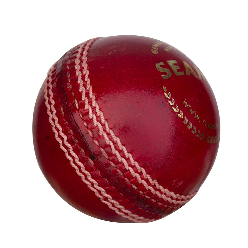 SG Seamer ball used in club cricket, school tournaments, and training sessions