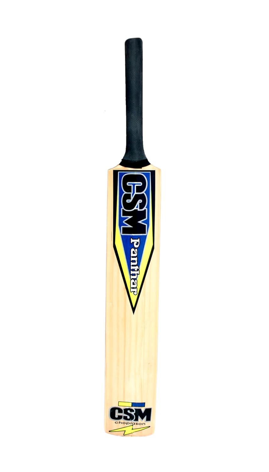 CSM Size 6 Hard Wood Cricket Bat for Junior Training & Practice