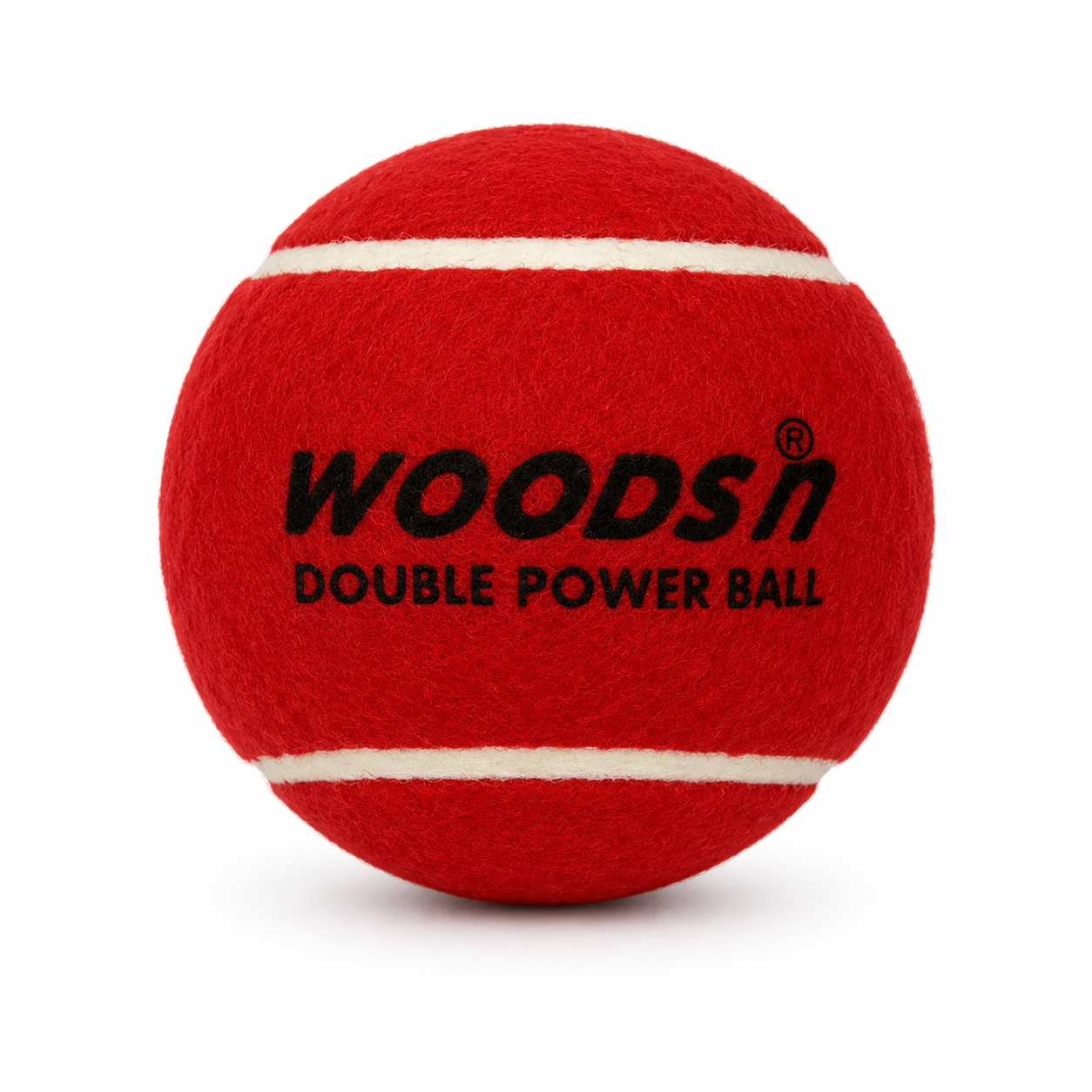 Woods Heavy Red Cricket Ball for Matches & Practice