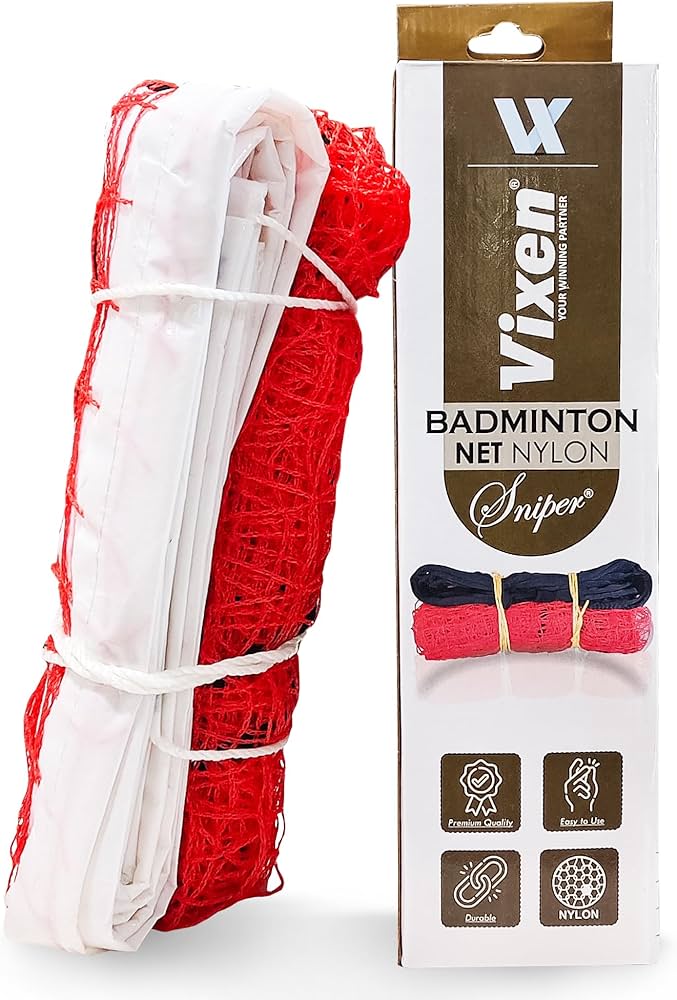 Vixen Premium 353 badminton net for durable and stable performance during matches and practice