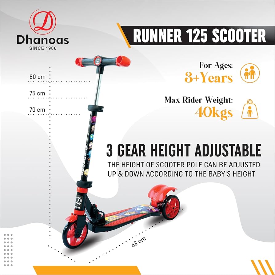 Dhanoas Runner 125 DST-4 Scooter – Powerful & Stylish Ride