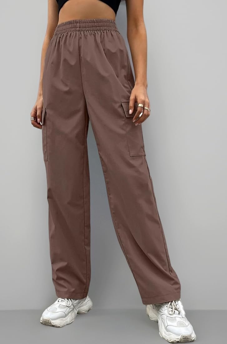 Lentus KS0016-006 Cargo Pants Coffee M – Durable & Comfortable-1