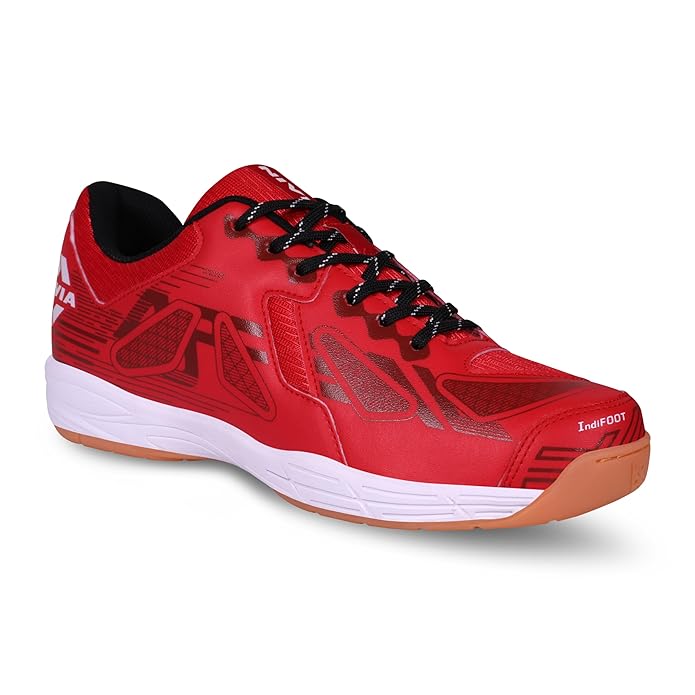 Nivia Appeal 3.0 Red/Black - 8 Badminton shoe