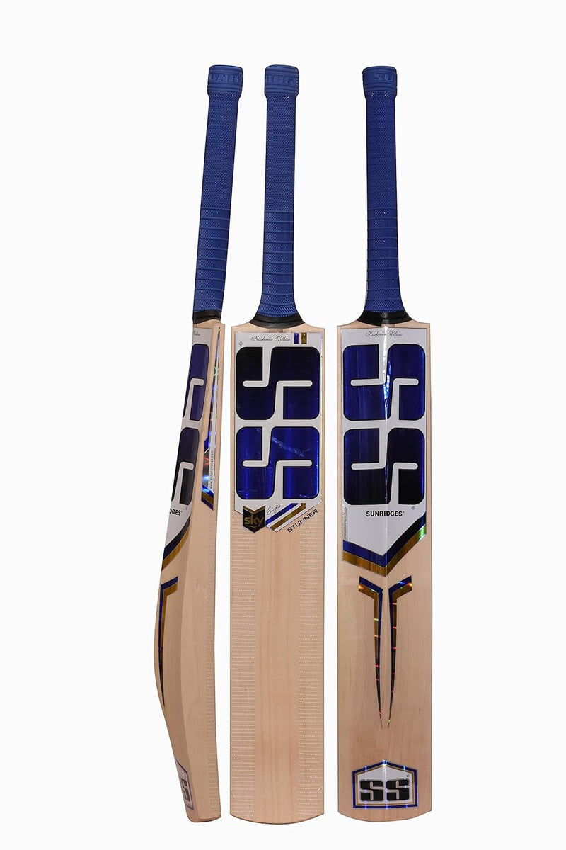 SS Sky Striker No.6 Kashmir Willow Cricket Bat for Junior Players-4