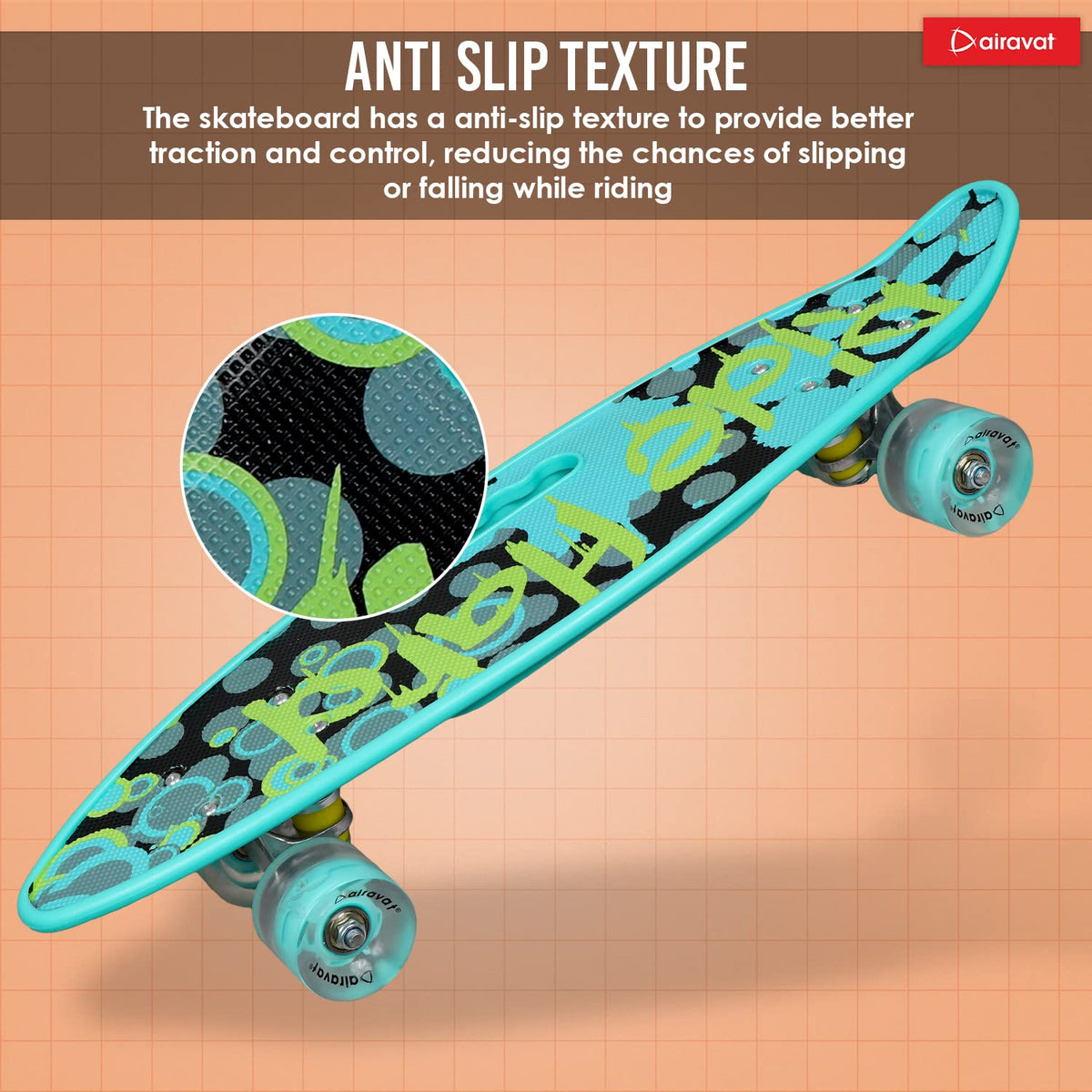 Airavat Skateboard with Handle 7813-7