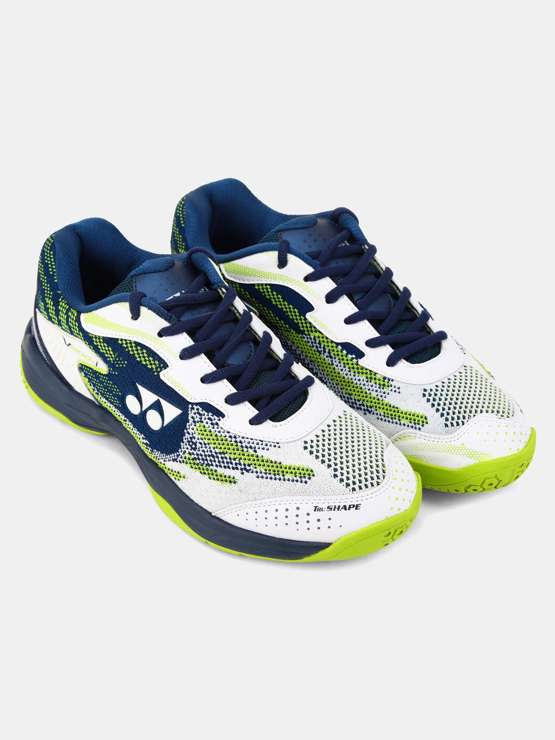 Yonex V200I White Deep Ocean - 9 Badminton Shoe-1