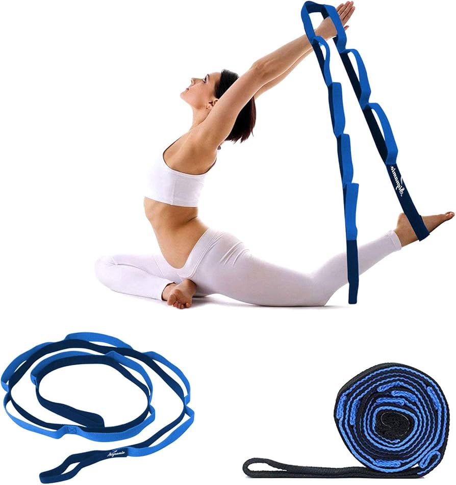Teji 10 Loops Yoga Belt – Durable & Flexible Support-3