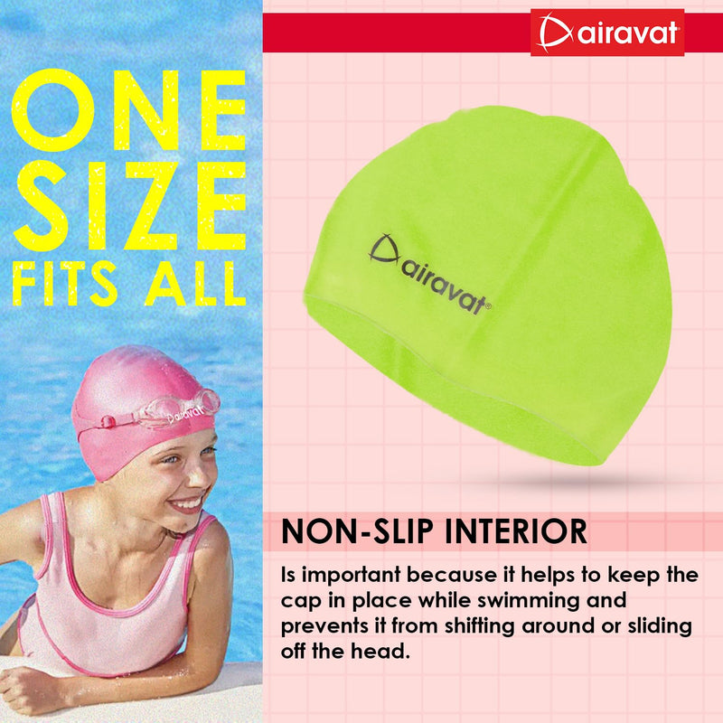 Airavat Silicone Swimming Cap-4